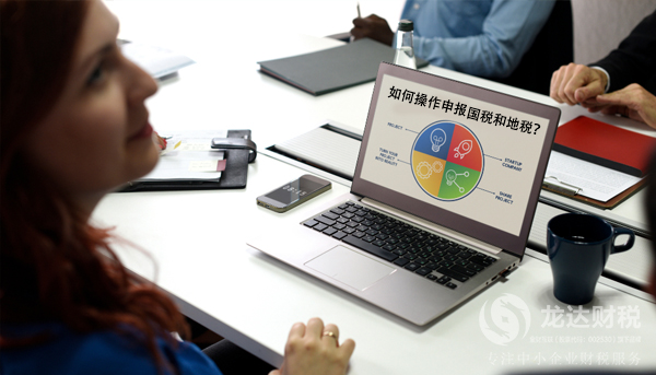 小規(guī)模納稅人在網(wǎng)上如何操作申報(bào)國(guó)稅和地稅？