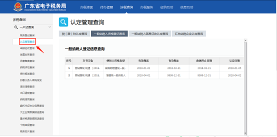 查詢公司是小規(guī)模納稅人和一般納稅人的方法